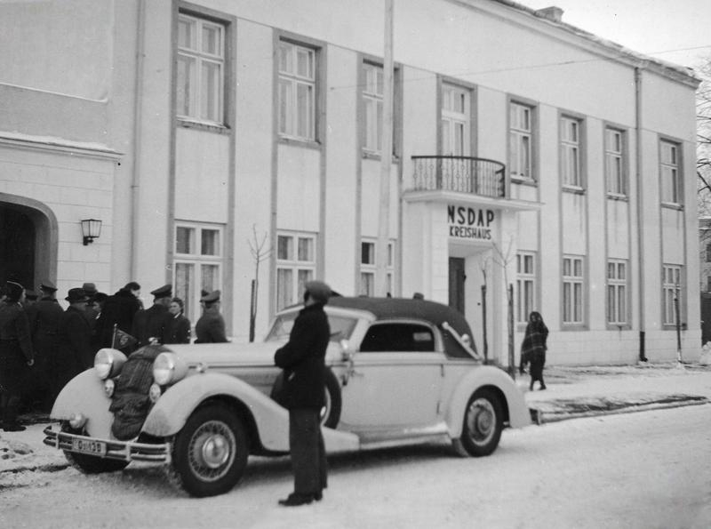 Radomsko w czasie okupacji hitlerowskiej. Fotografia z kolekcji Z. Cieślaka.