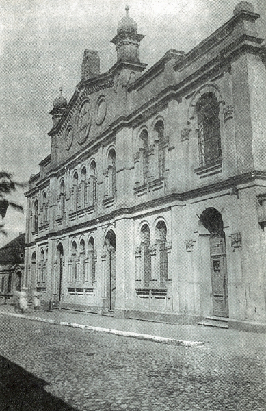 Synagoga przy ul. Joselewicza w Radomsku, okres międzywojenny.