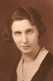 Zdjęcie z lat 30-tych. Weronika (z d. Śpiewankiewicz) Lizak (1900-1993), nauczycielka. Fotografia z kolekcji Z. Gzik.
